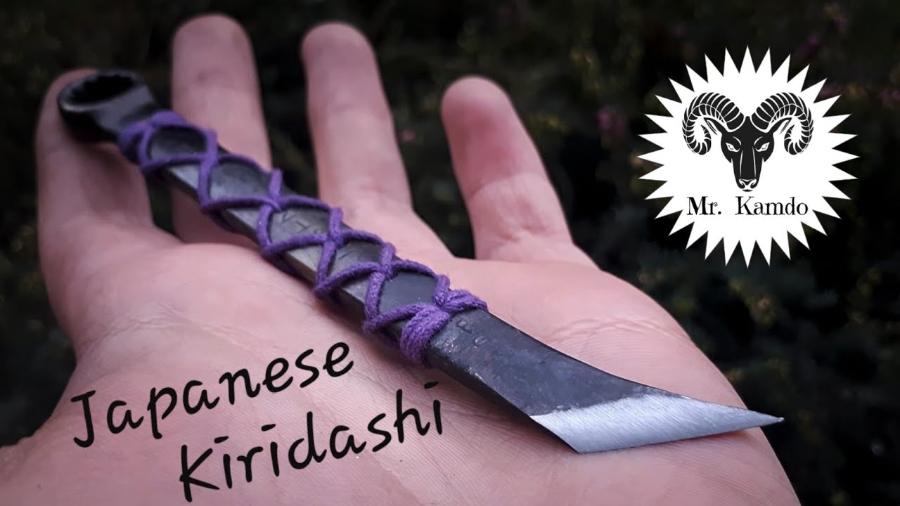Forging a Japanese Kiridashi From a Wrench [Homemade Project]