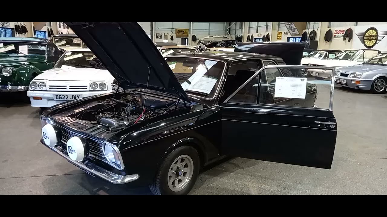 1968 FORD CORTINA MK2 GT  | MATHEWSONS CLASSIC CARS | 10TH & 11TH DECEMBER