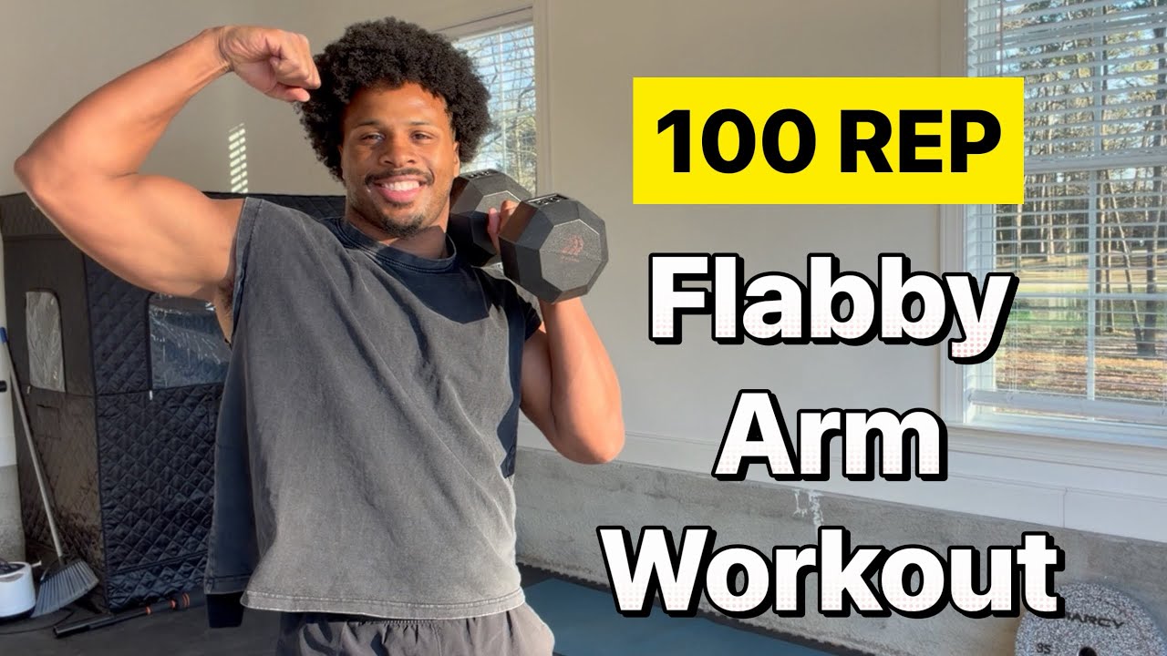 Do This 100 Rep Dumbbell Workout to Tighten Flabby Arms