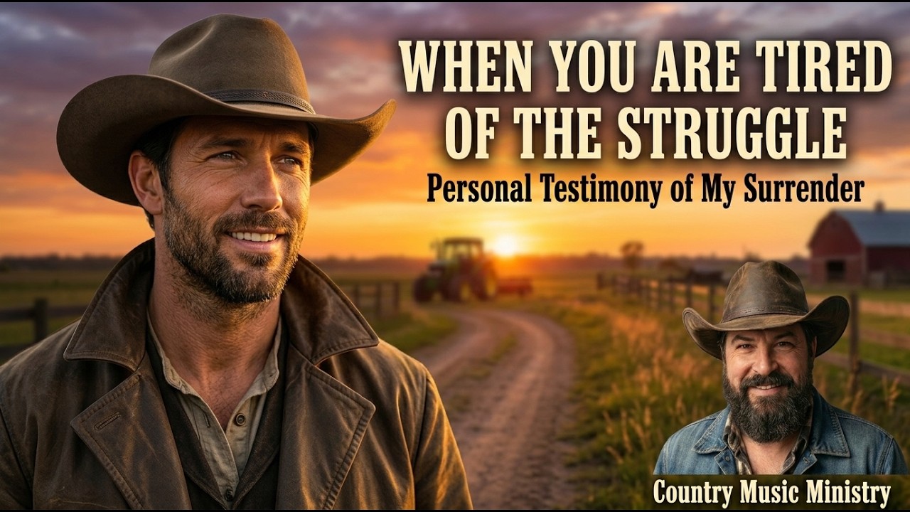 FIGHTIN' HARD: The 90s Christian Song For When You're Down and Out | Real Country Music