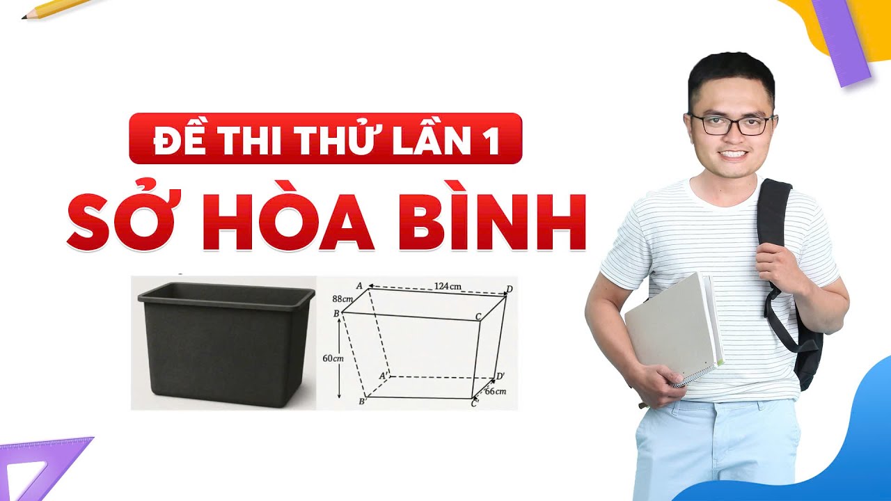 Đề thi thử Sở Hòa Bình lần 1 năm 2024-2025