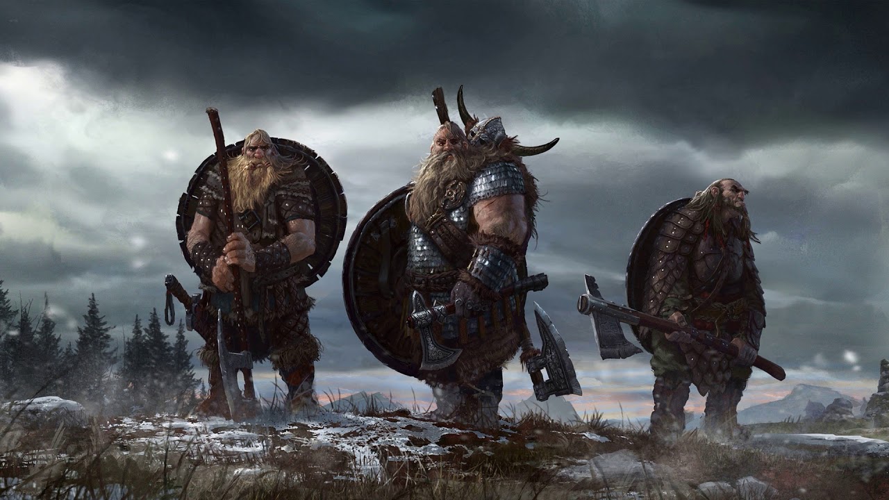 Vikings ready for battle(music)