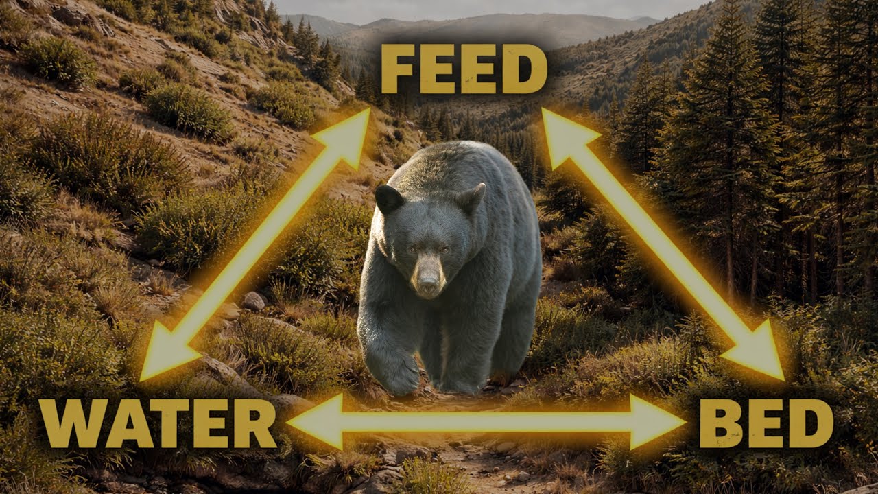 Black Bear Hunting - The RIGHT Way to Hunt WATER for Big Bears