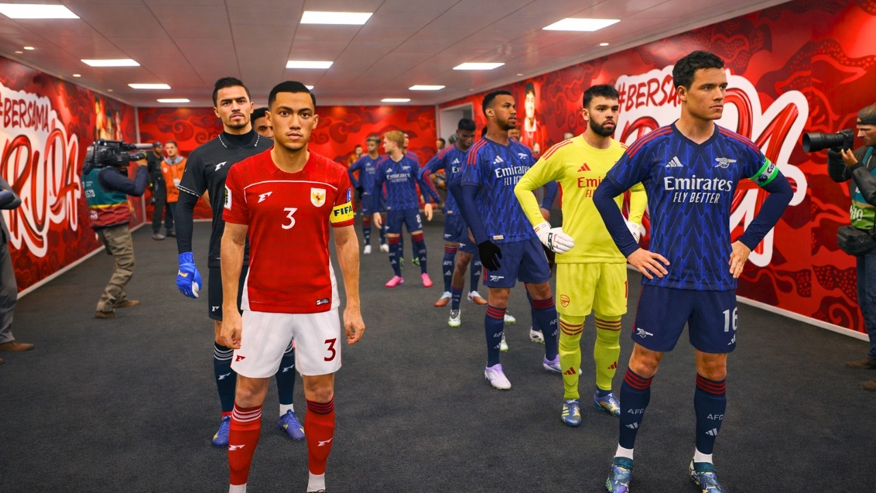 ARSENAL vs TIMNAS INDONESIA!! GARUDA TANTANG RAJA INGGRIS DI EMIRATES | GARUDA TOUR PES 2021