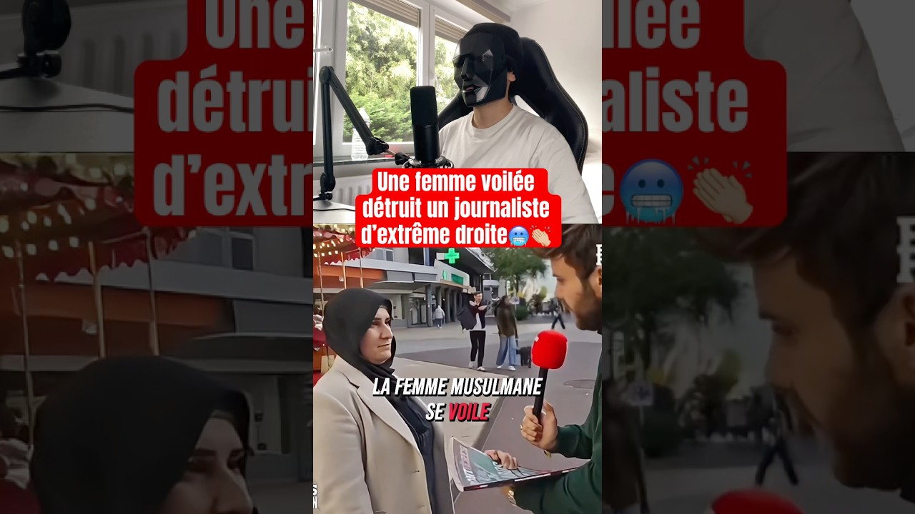 Elle l&rsquo;a d&eacute;truit 🤣 #actualit&eacute;s #actualite #musulman #musulmans #voile #actualite