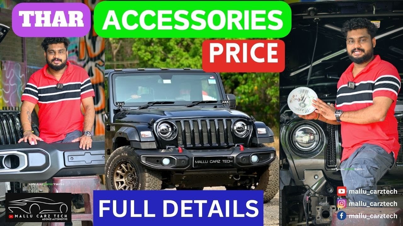 THAR ACCESSORIES PRICE & DETAILS ( VLOGGING )
