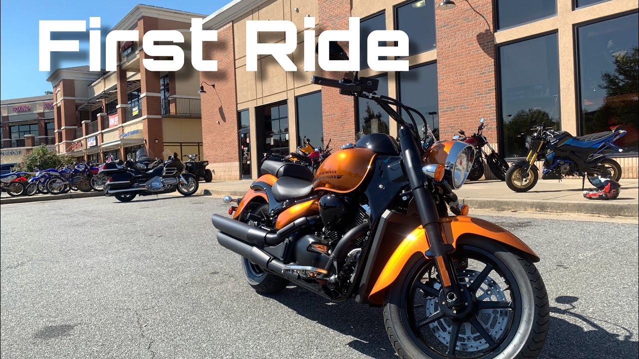 Suzuki c90 Boulevard B.O.S.S. Первая поездка/обзор