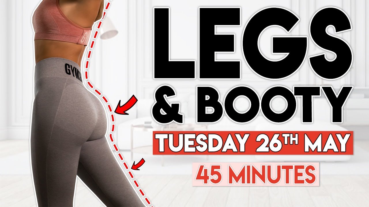 BOOTY BUILD and LEGS FAT LOSS | 45 min Home Workout