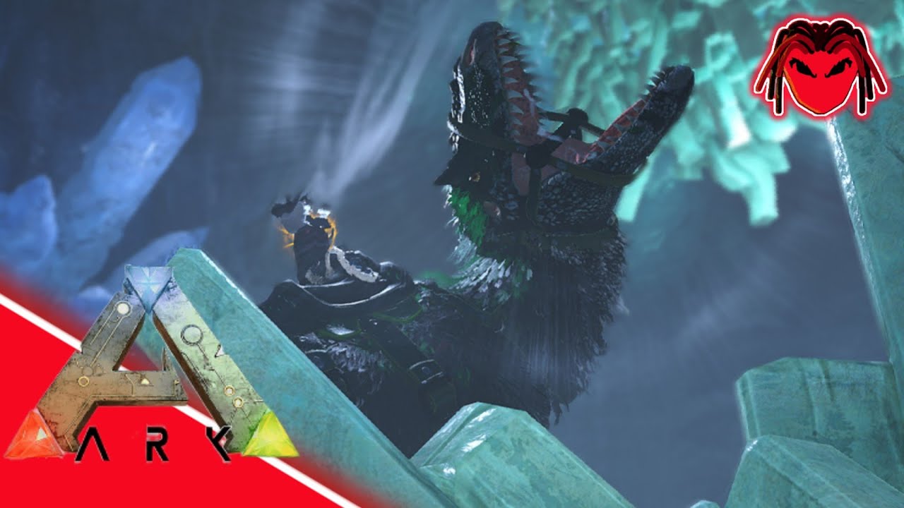 THIS IS THE BEST DINO FOR THE SNOW CAVE! - Ark (The Island) Ep 10