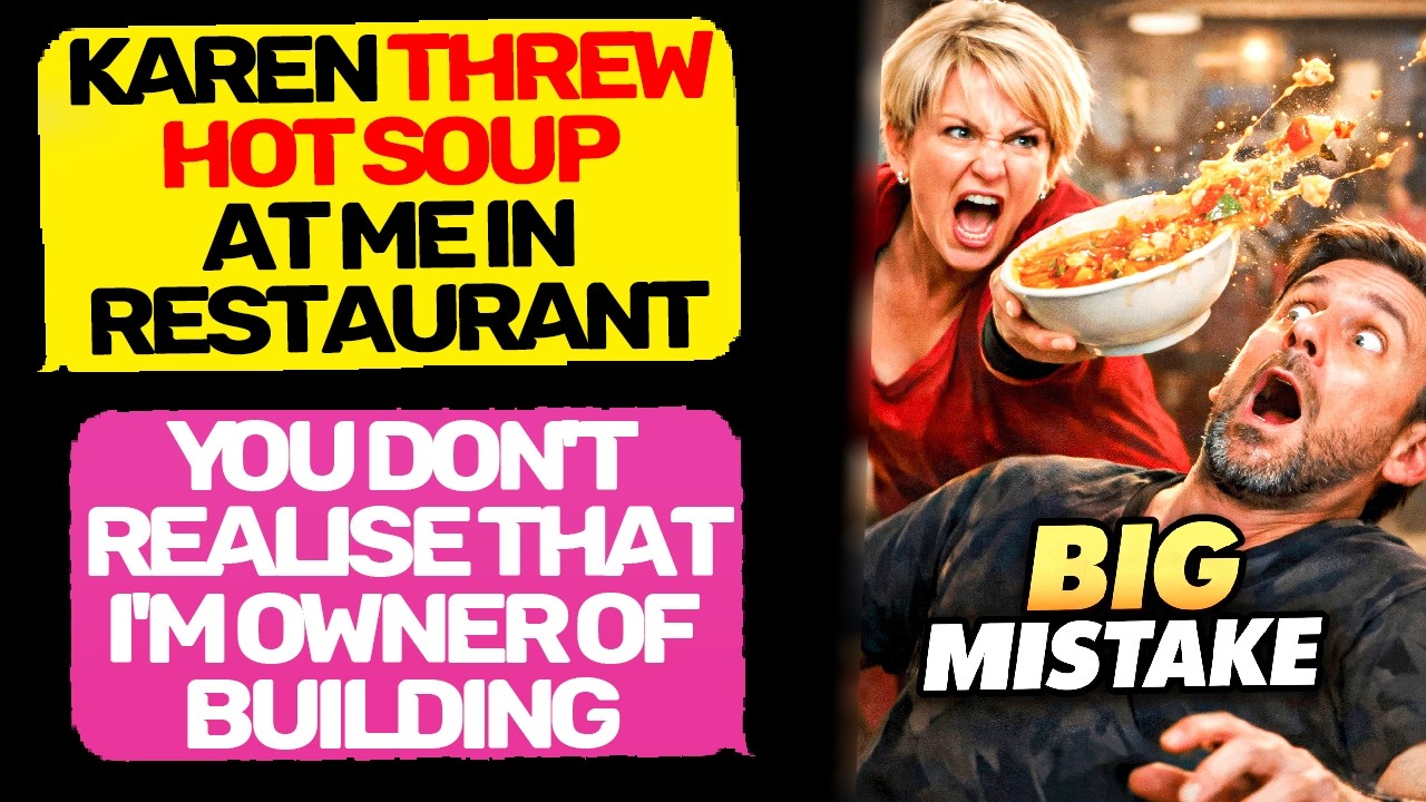 Карен плеснула горячим супом в &laquo;клиента&raquo;. Самая большая ошибка. Он владелец ресторана | EntitledP...