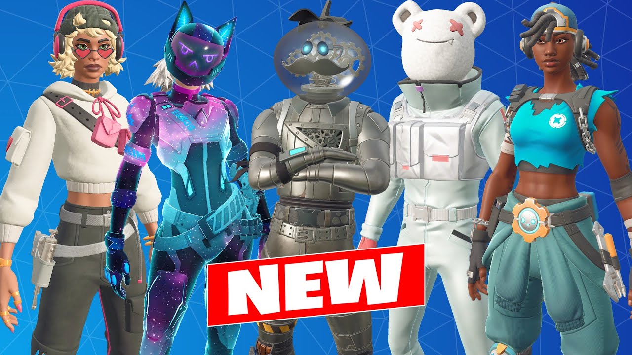 ALL NEW LEAKED Skins & Cosmetics Fortnite (OG Season 3 Pass, CREW Pack, FREE Rewards, ROBO Bundle)