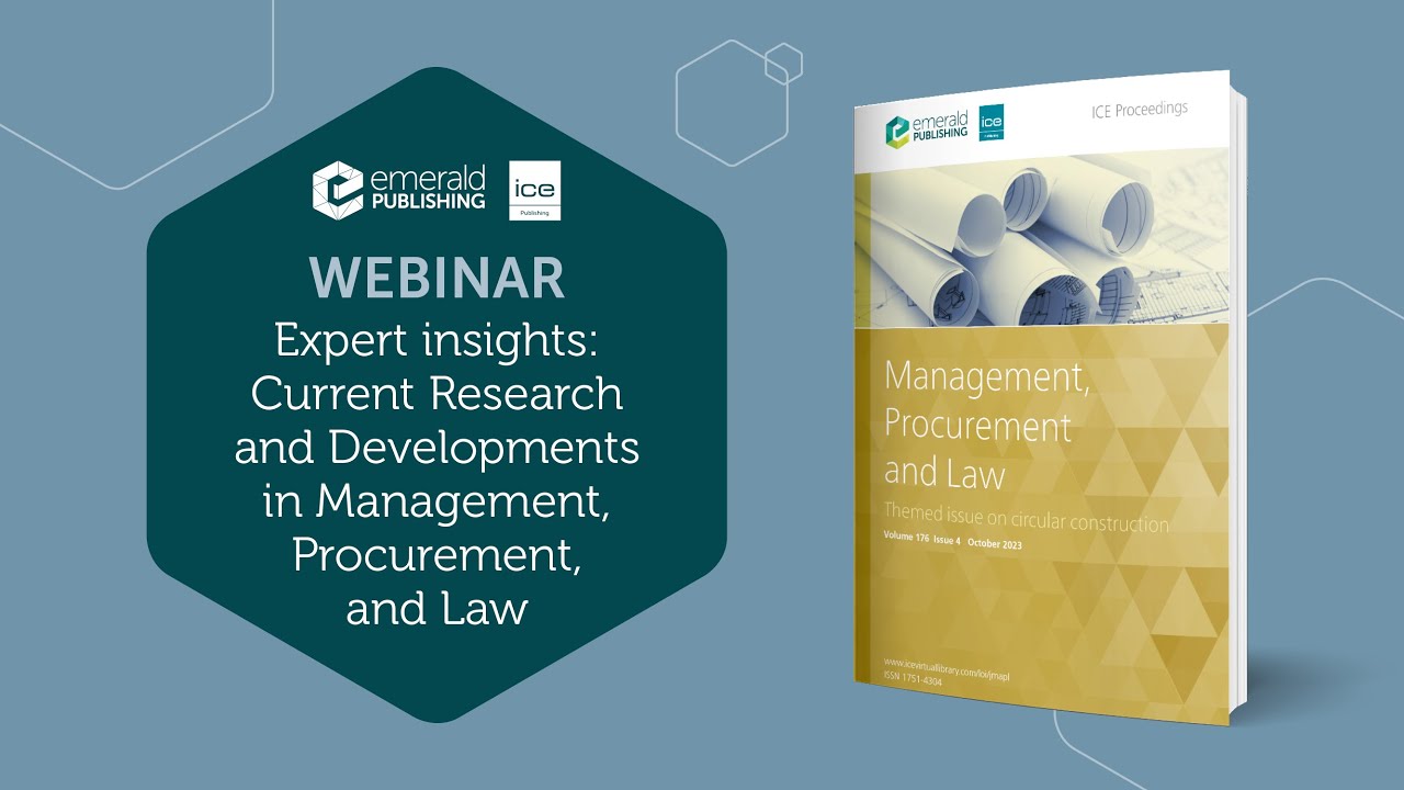 Expert Insights: Current Research & Developments in Management, Procurement, and Law