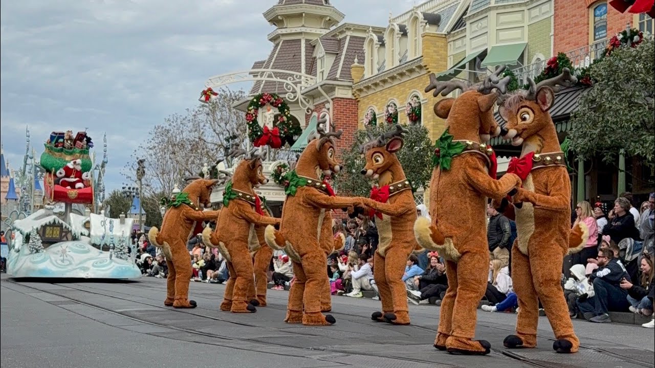 Daytime Mickey's Once Upon a Christmastime Parade - Magic Kingdom