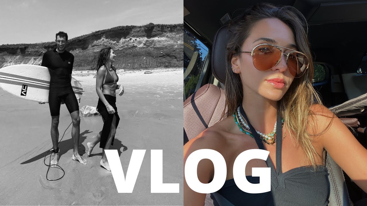 HAMPTONS VLOG | Surfing in Montauk, Dinner with Rebecca Minkoff, and more