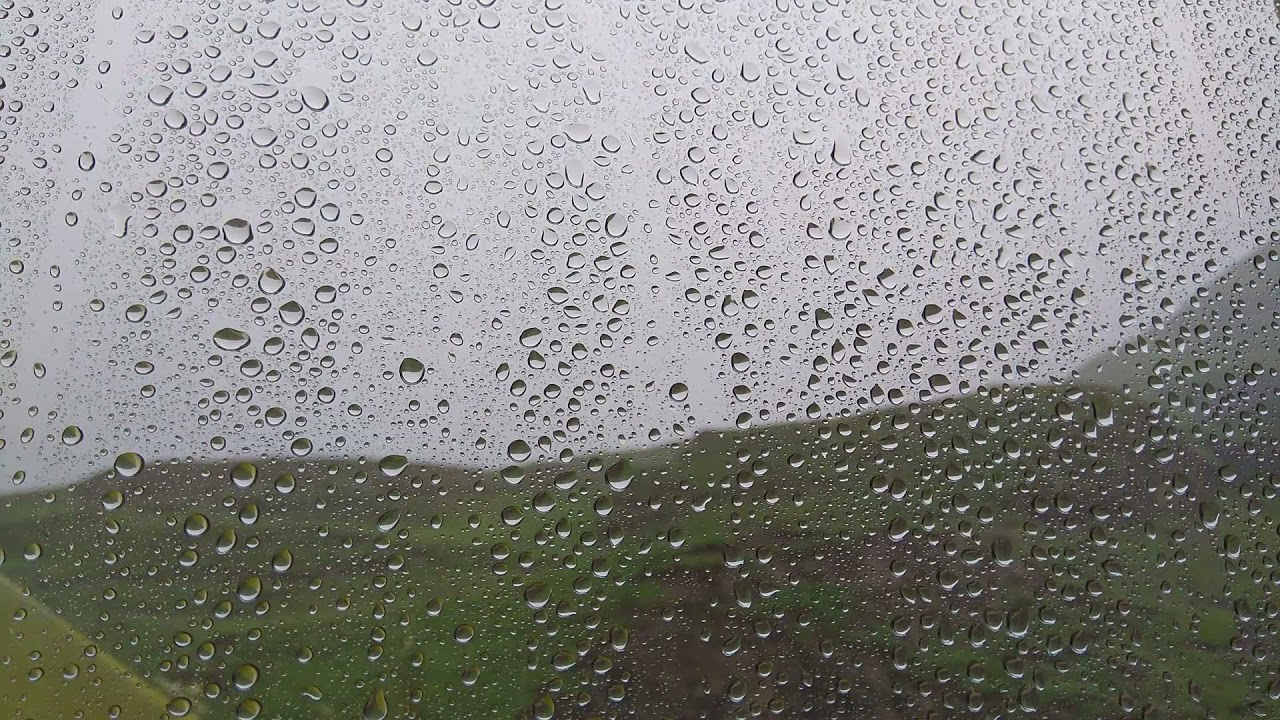 Rain drops on glass window | No copyright | #raindrops #glass #freenackground