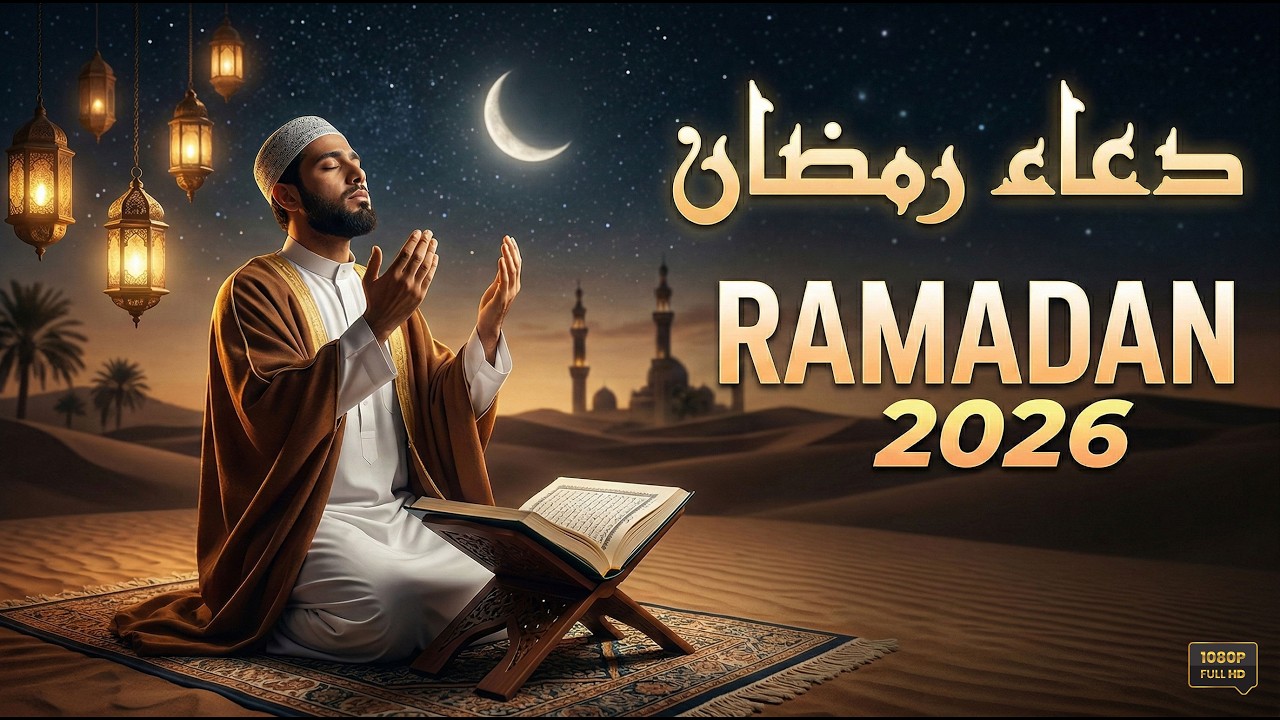 دعاء رمضان المبارك 2026بصوت روحانى يريح القلب ويزيل الهموم فوراً.