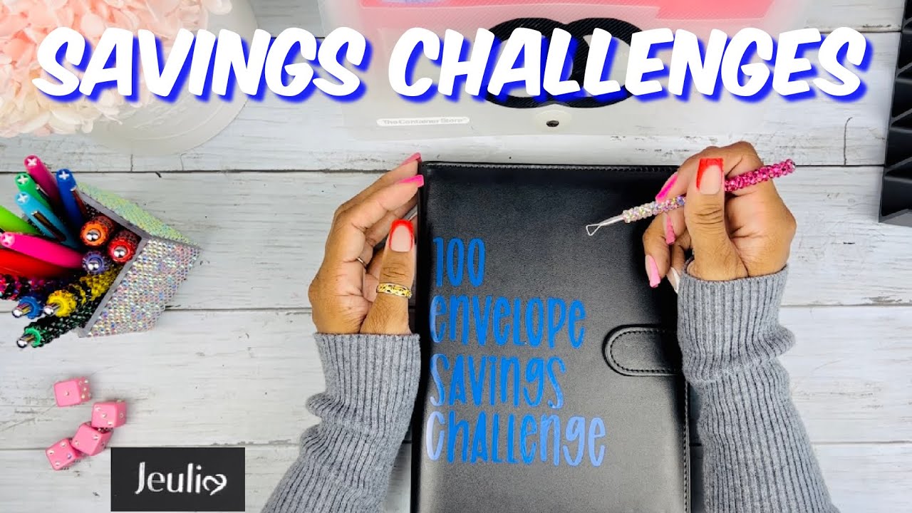 SAVINGS CHALLENGE STUFFING $535 | @Jeulia Jewelry | 100 ENVELOPE CHALLENGE | CASH ENVELOPES