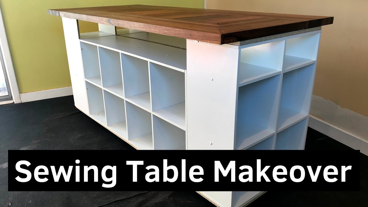 Sewing Table Makeover