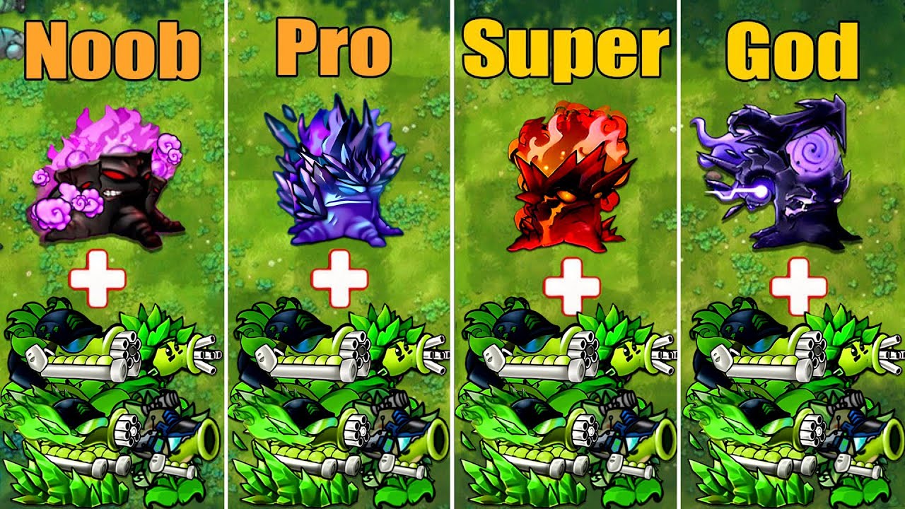 PVZ 1 Fusion 3.2 Challenge!! Team Gatling VS Team Torchwood VS Obsidian Gargantuar - Who Will Win?