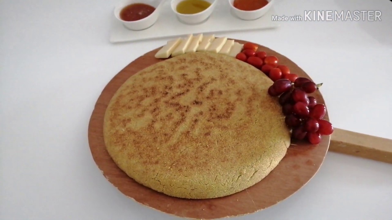 حرشة بدقيق الشعير صحية ولذيذة جداااااا