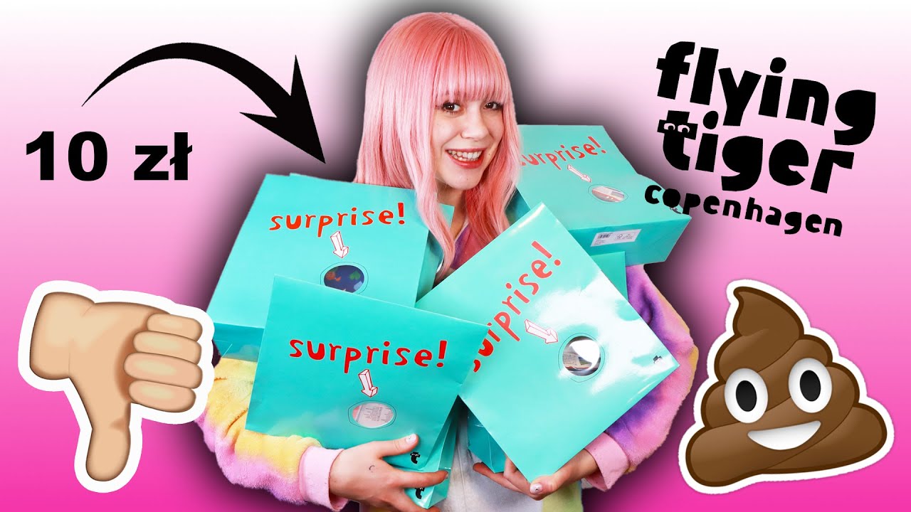KUPIŁAM WSZYSTKIE MYSTERYBOX Z TIGERA! 😱 NAJGORSZE PUDEŁKA NIESPODZIANKI ZA 10 i 20 zł 🎁