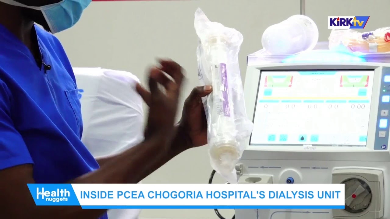 INSIDE PCEA CHOGORIA HOSPITAL'S DIALYSIS UNIT, 19TH JULY 2021
