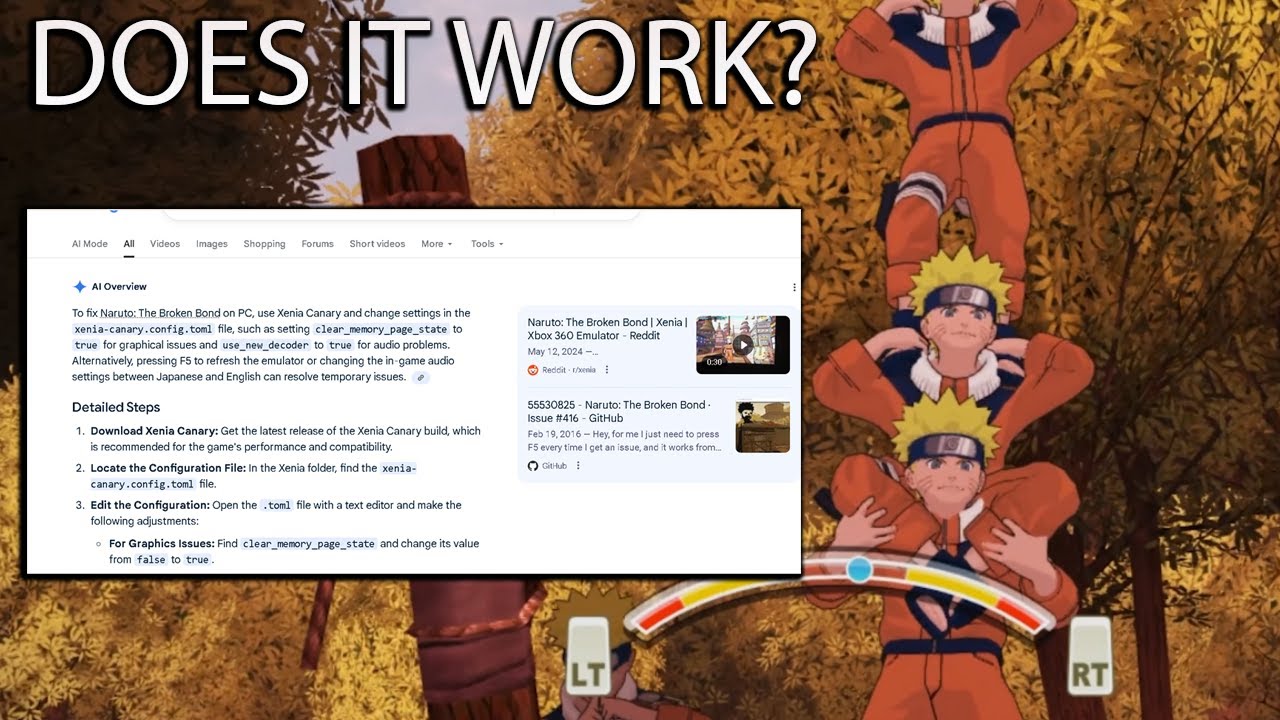 Naruto The Broken Bond finally playable on PC?