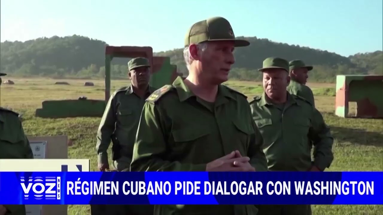 Régimen cubano pide dialogar con Washington