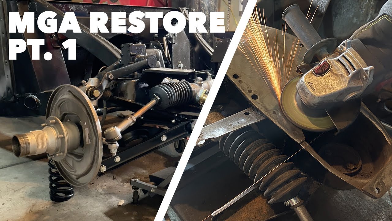 MGA Restoration Part 1 | Suspension + Undercarriage