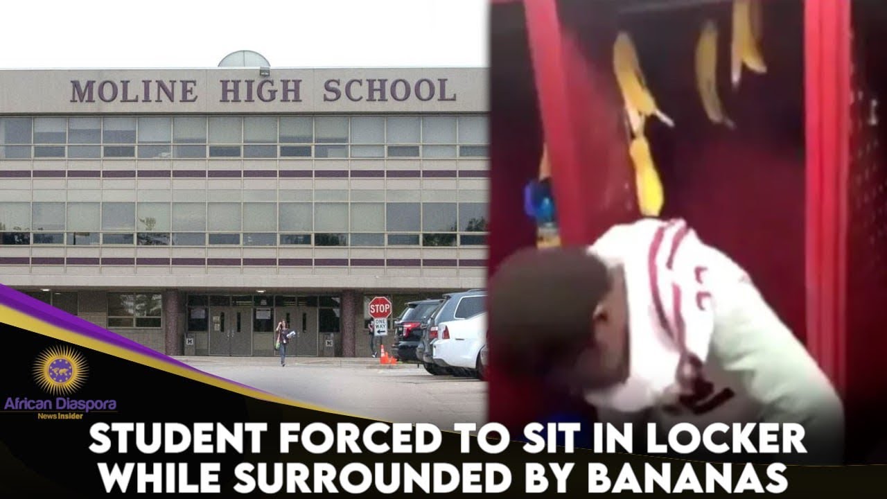 Student Forced To Sit In Locker While Surrounded By Bananas