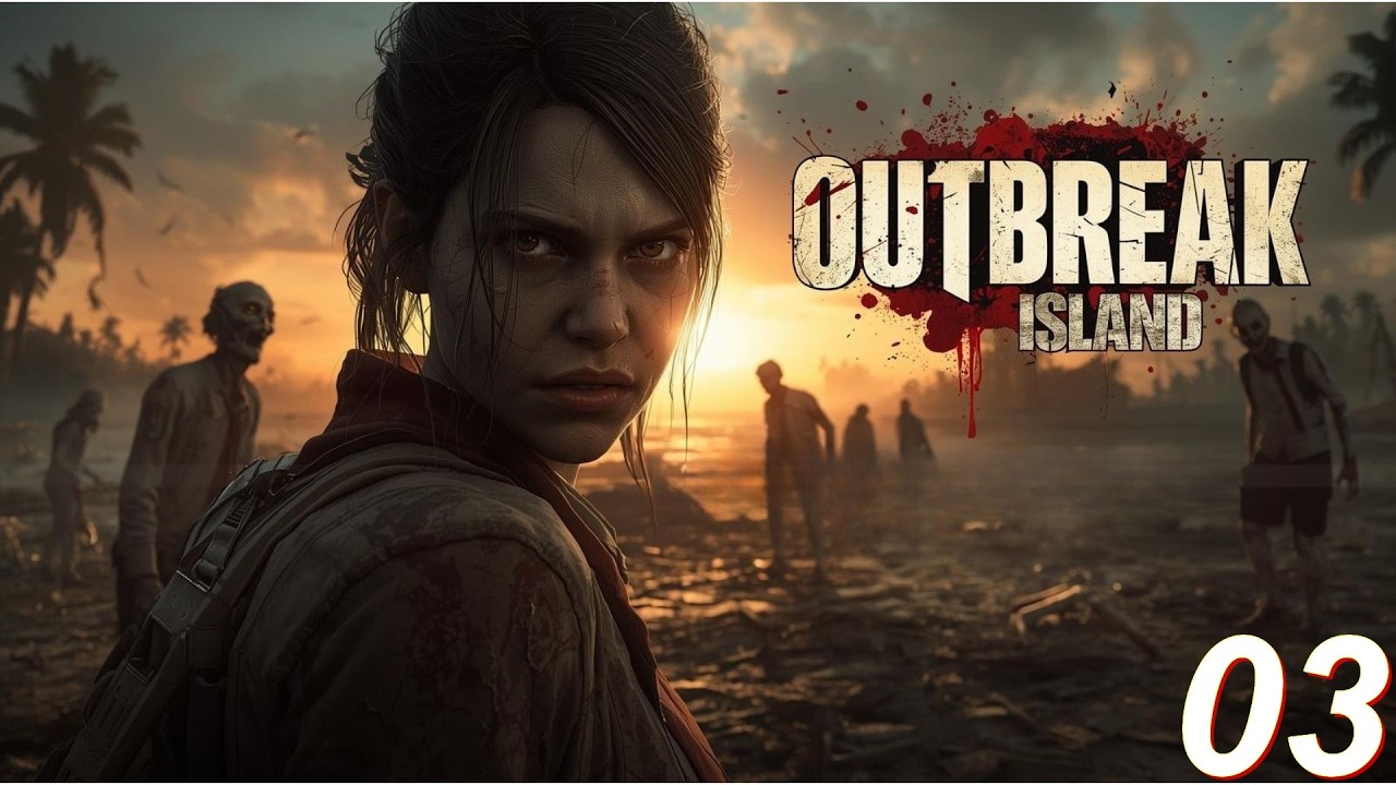 OUTBREAK ISLAND (T02) #03 - PROCURANDO PISTA DO CIENTISTA! ACHAMOS UM CRISTAL VERMELHO E TRETA!