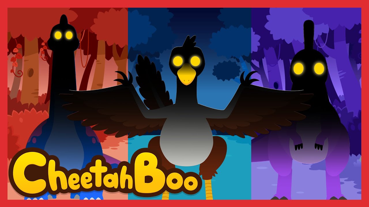 There's a Scary Monster in This Forest | Dinosaurs for kids | Nursery rhymes & Kids Song #Cheetahboo