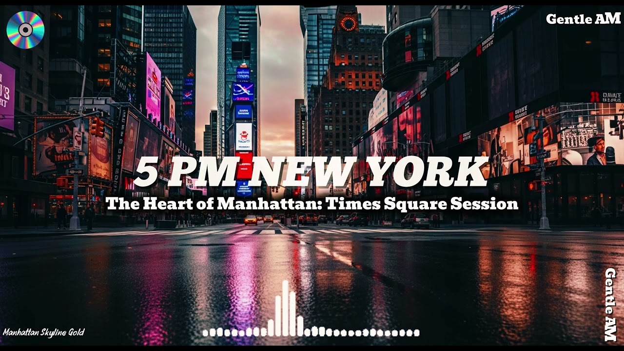 Midnight in Times Square 🗽 Sophisticated Jazz Pop & Bossa Nova for Work, Study, Coffee
