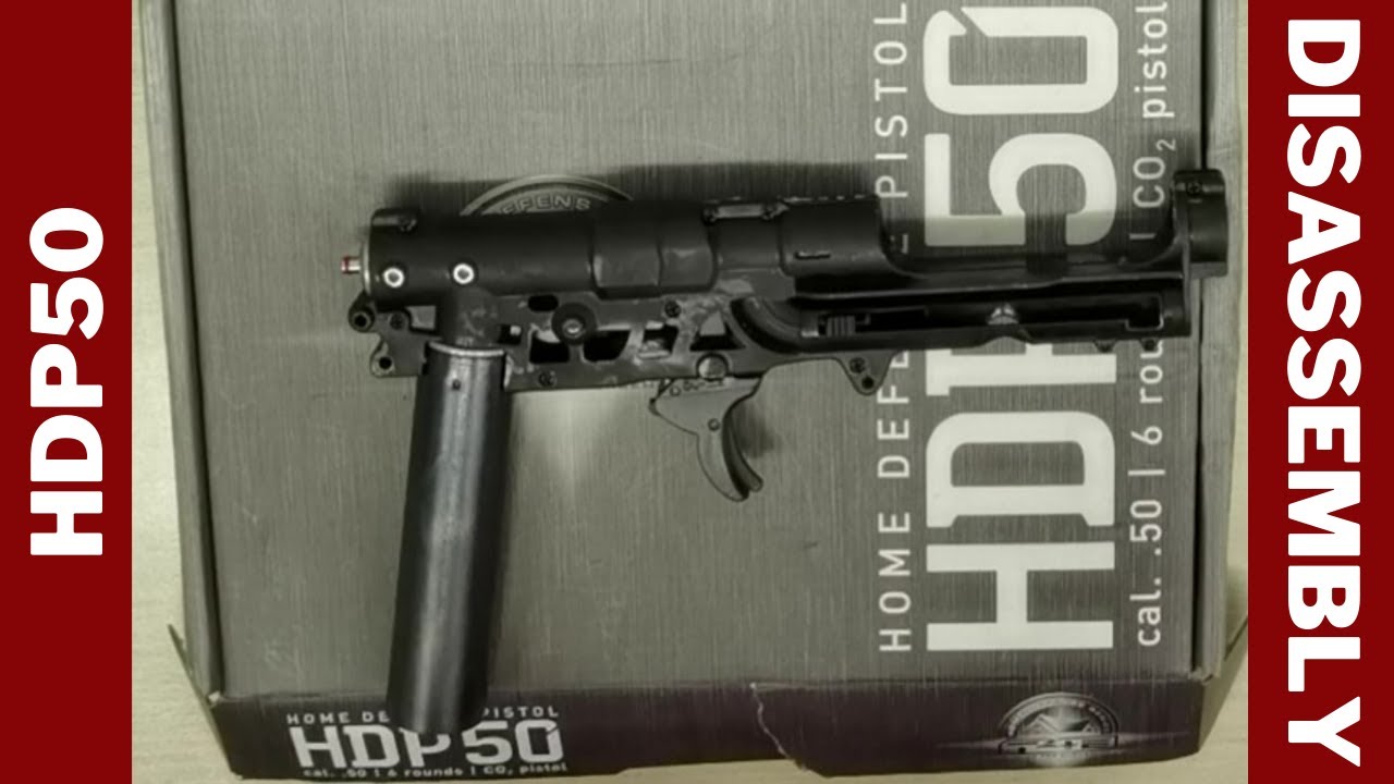 How to disassemble Rozkładanie pistoletu HDP50 T4E cal 0.50 Umarex Disassembly pistol