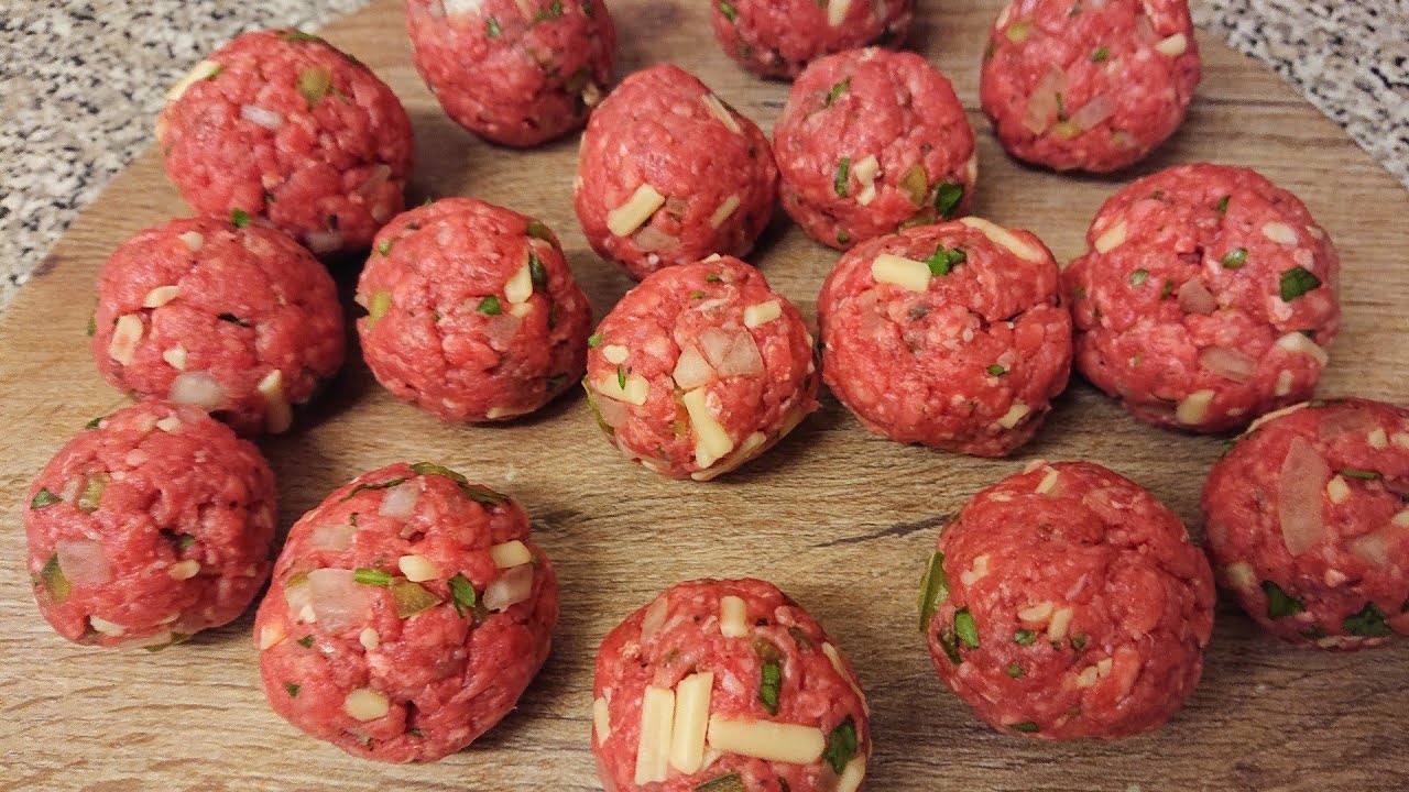 Reussir les boulettes de viande.the best spaghetti meatballs