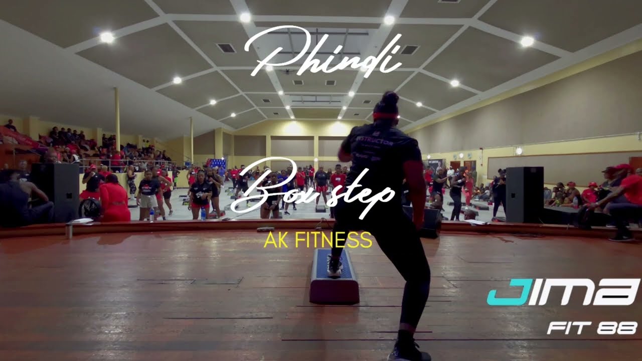 Box Step Phindi M, AK Fitness event.#aerobics #aerobicsworkoutforweightloss