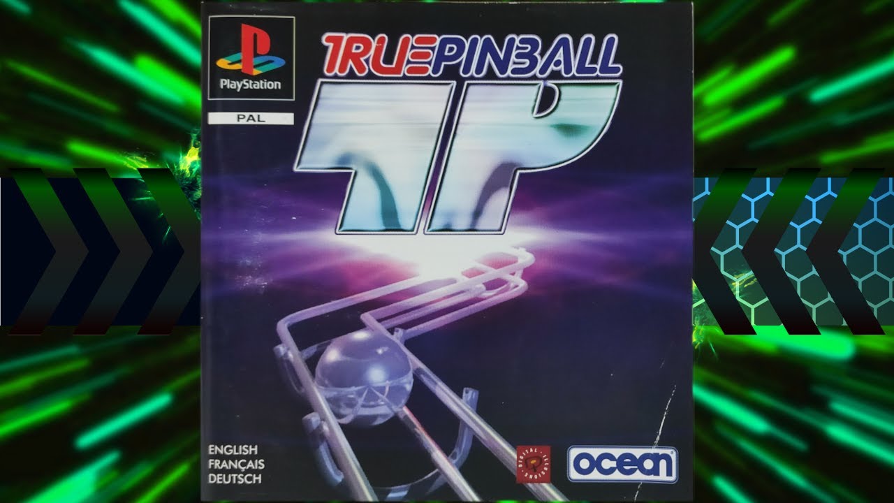 True Pinball. PS1 playthrough. Longplay/walkthrough/guide. No Commentary