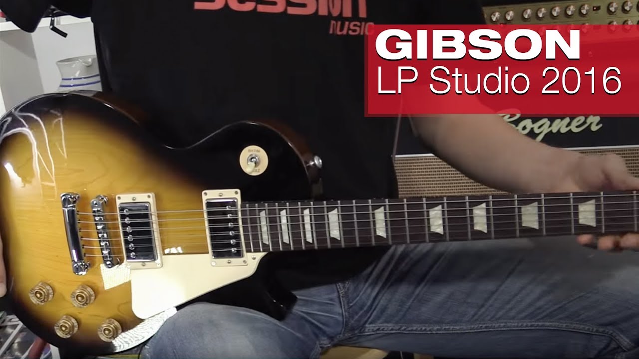 GIBSON Les Paul Studio & Les Paul Studio Faded 2016