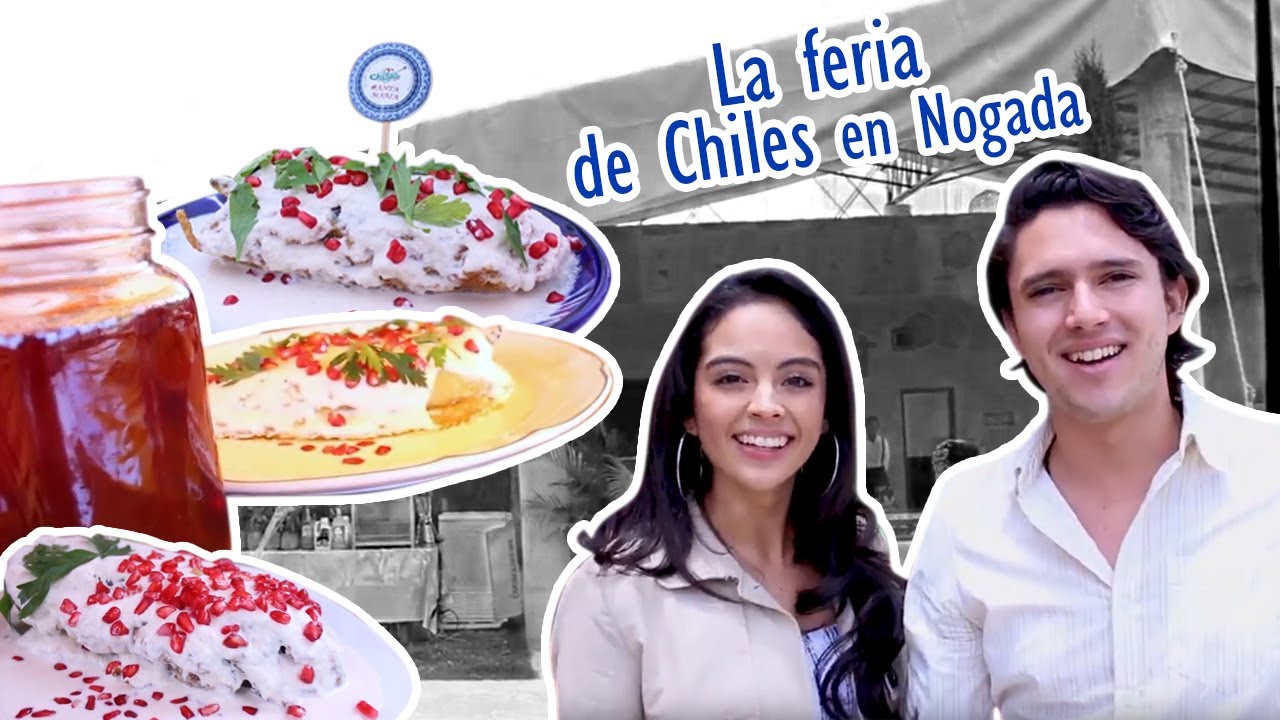 Chiles en nogada deliciosos | San Andrés Calpan, Puebla