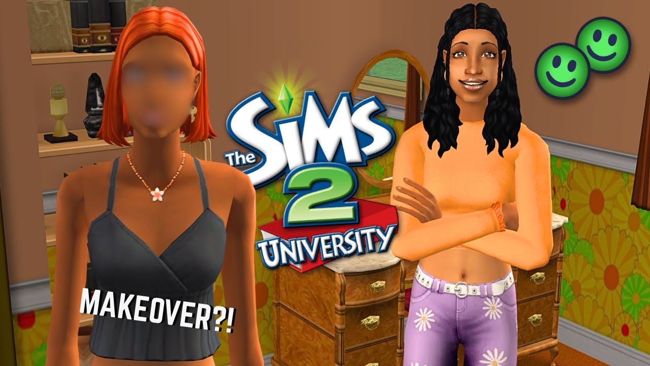 SHE GOT A MAKEOVER... FINALLY 😍 The Sims 2: University [SZN 4] #3