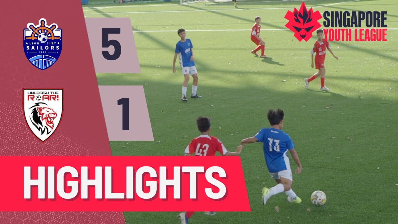 HIGHLIGHTS ⚓️ Lion City Sailors U14 vs National Development Centre Boys | 04MAY25 | SYL 🇸🇬⚽️