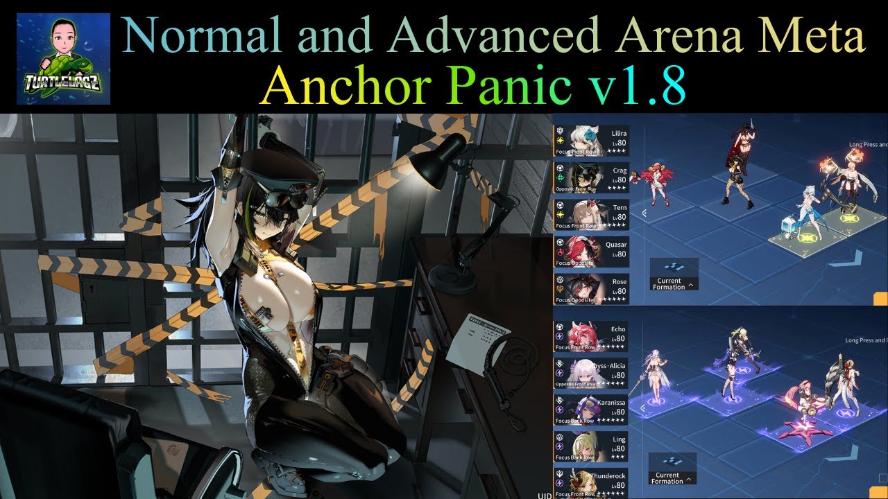 The BEST Arena Teams (Normal + Advanced) | Anchor Panic v1.8 Meta Guide