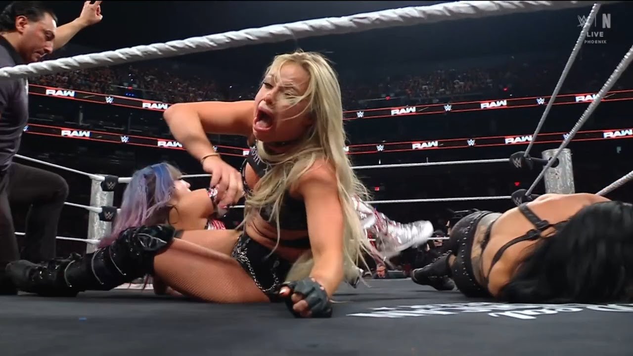 Liv Morgan vs. Rhea Ripley vs. Roxanne Perez vs. Kairi Sane | WWE RAW 6/9/2025