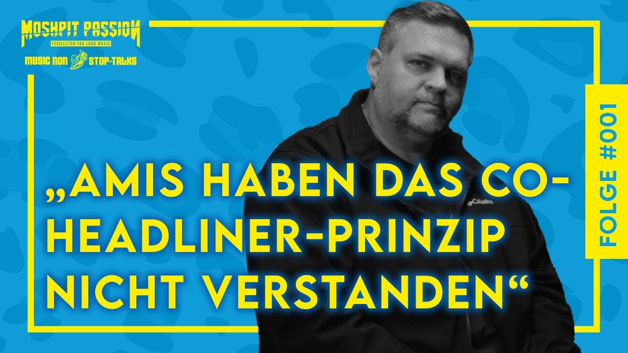 Kreator & Heaven Shall Burn-Drumtec über Werdegang & Anxt | Music Non Stop-Talks by Moshpit Passion