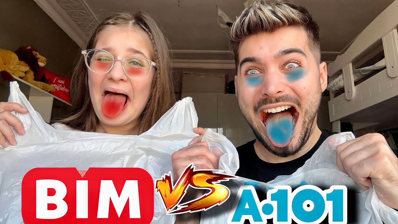 B&Uuml;Y&Uuml;K KAPIŞMA!! - (BİM vs A101 Abur Cuburları)
