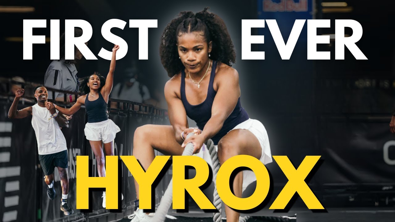 We Competed In Our First Ever HYROX Mixed Doubles Race | HYROX Boston Vlog | Our HONEST Thoughts