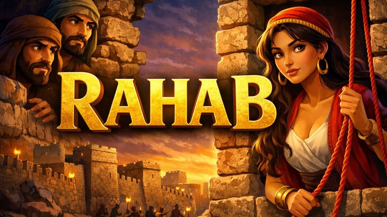 The Story of Rahab | From Outsider to Hero of Faith | Animated Bible Story of Rahab
