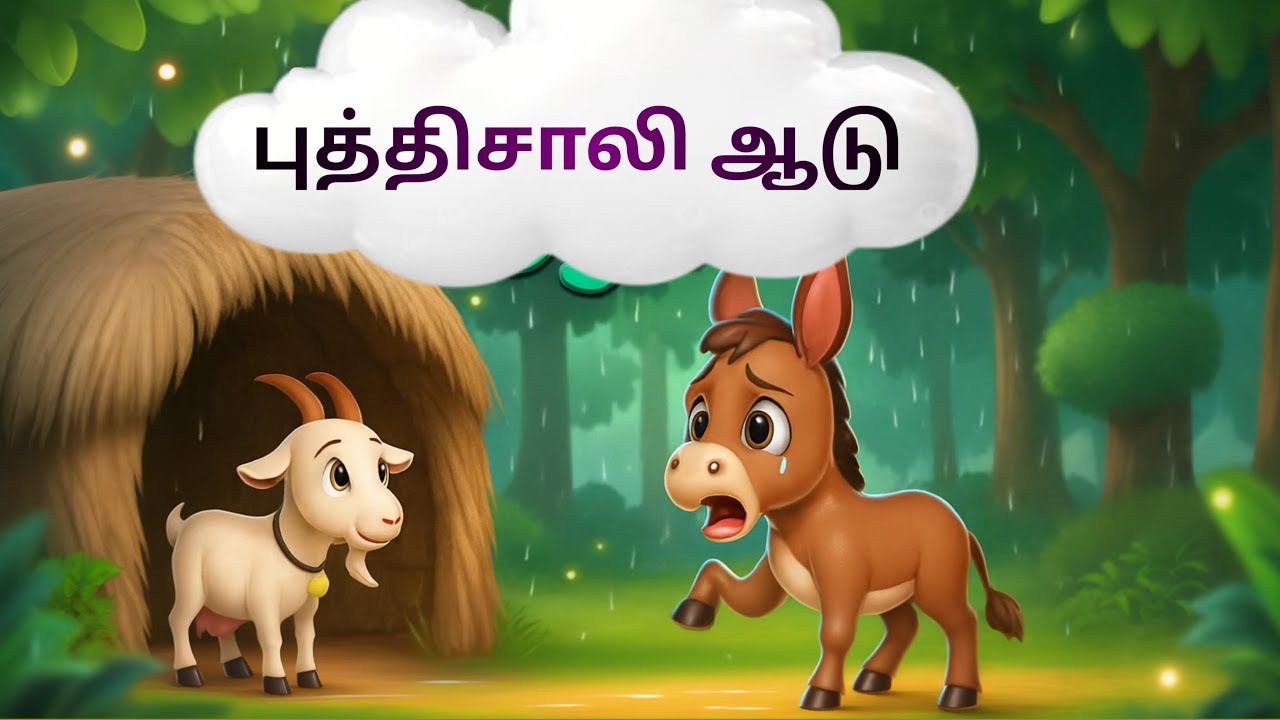 புத்திசாலி ஆடு - Tamil Stories - Bedtime Stories - Moral Stories in Tamil - Liril Toons Tamil