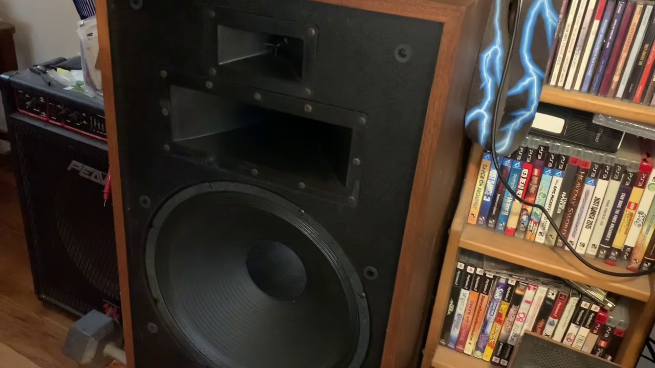 Replacing the diaphragm on Klipsch Chorus and others