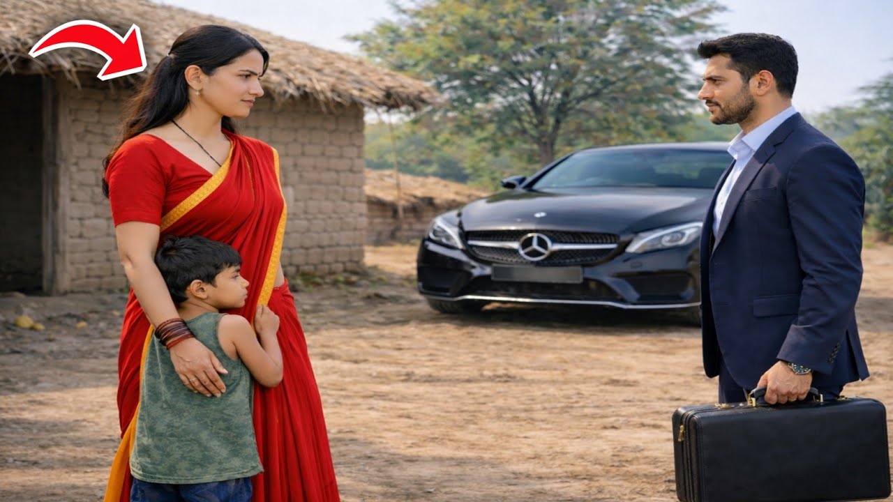 तलाकशुदा करोड़पति गुज़ारा भत्ता देने पत्नी की झोपड़ी पहुँचा… पर पत्नी ने जो किया, देखकर सब रो पड़े